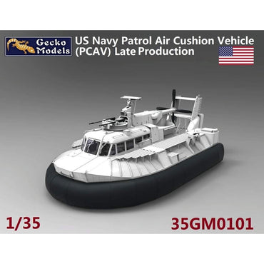Gecko Models 35GM0101 US Navy Patrol Air Cushion Vehicle (PACV) 1:35 Model Kit