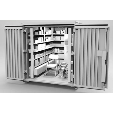 Gecko Models Mini Shop In US Military Base (Vietnam War Era)