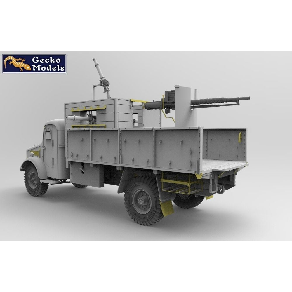 Gecko 35GM0154 Bedford OYD Armadillo Mk. III Armoured Truck 1:35 Model Kit