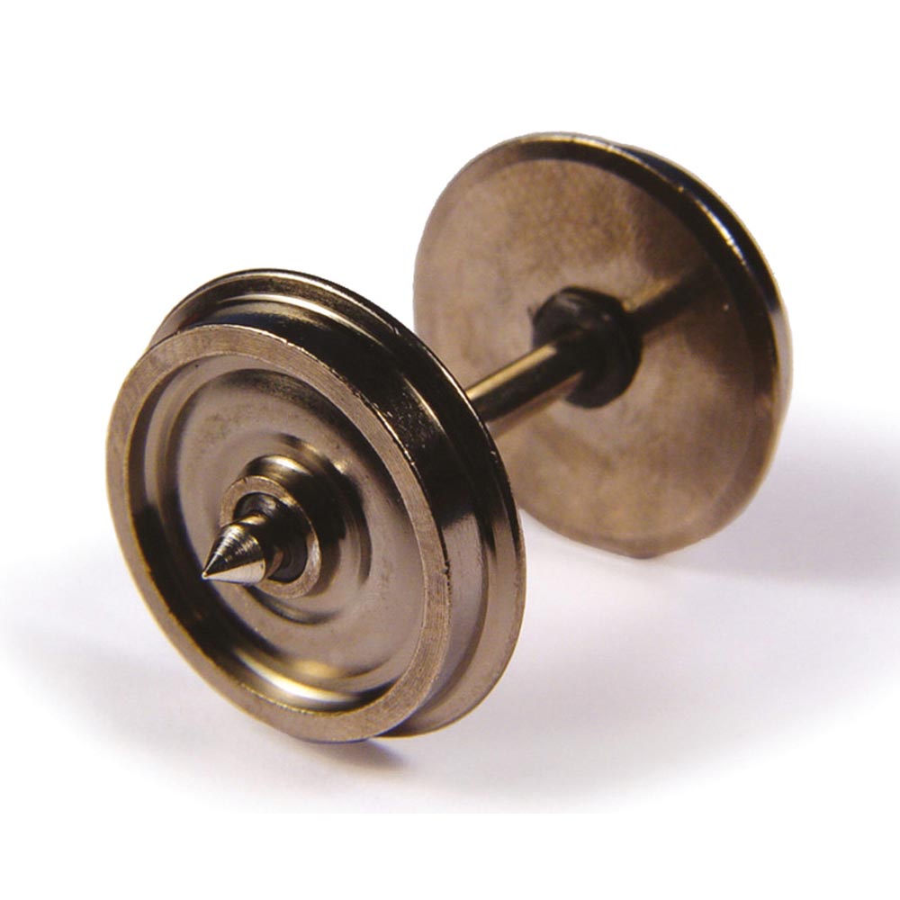 Bachmann Branchline 36-033 Turned Coach Wheels x10 For Non-Close Coupling Bogies