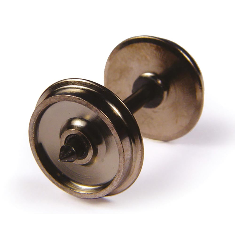 Bachmann Branchline 36-034 Brass Turned Wagon Disc Brake Wheels x10