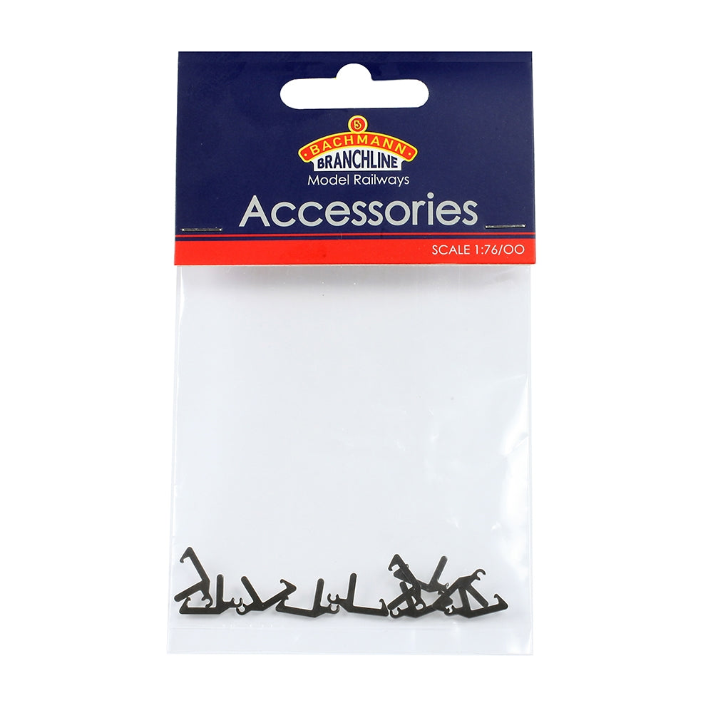 Bachmann Branchline 36-075 Non-Magnetic Coupling Hook (x10) OO Gauge