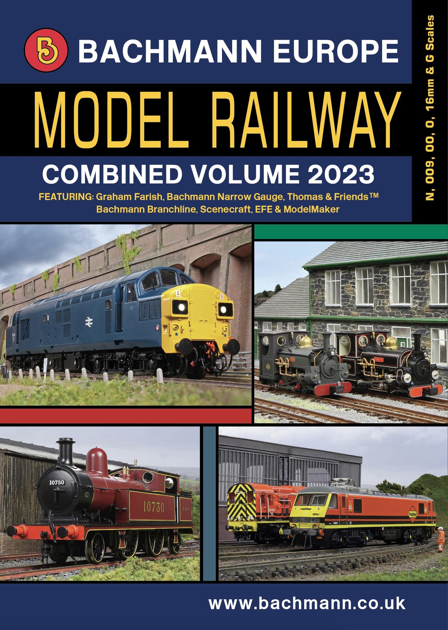 Bachmann Branchline 36-2023 Bachmann Europe Model Railway Combined Volume 2023