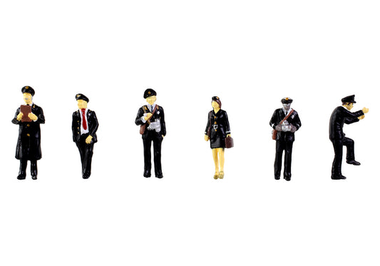 Scenecraft 36-423 Bus Crews and Inspector OO Gauge