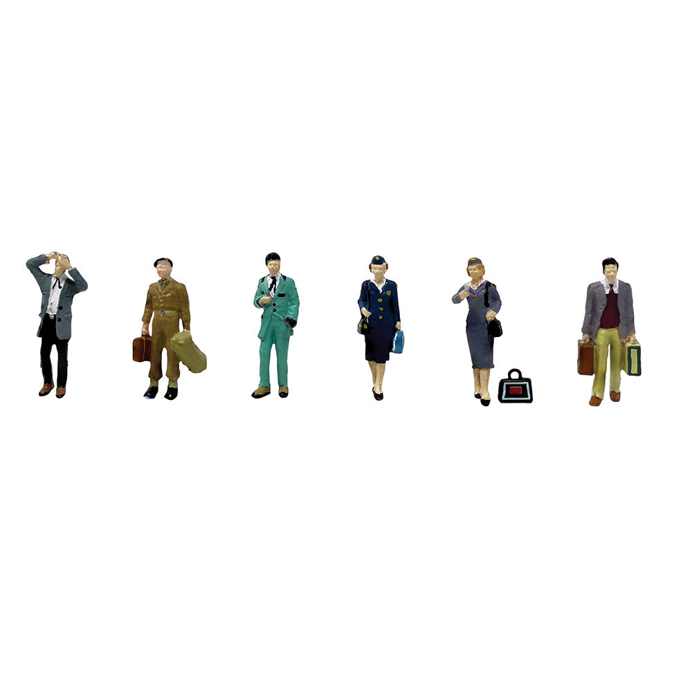 Scenecraft 36-443 Post-War Era Figures Set C