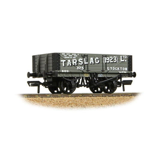 Bachmann 37-026C 5 Plank Wagon Steel Floor 'Tarslag (1923) Ltd.' Grey OO Gauge