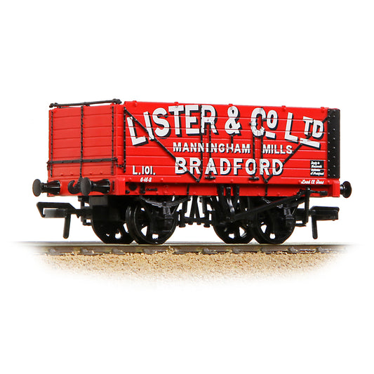 Bachmann Branchline 37-094 7 Plank End Door Wagon 'Lister & Co. Ltd' Red
