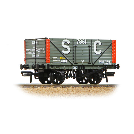 Bachmann Branchline 37-129A 8 Plank End Door Wagon 'Stephenson Clarke & Assoc.'