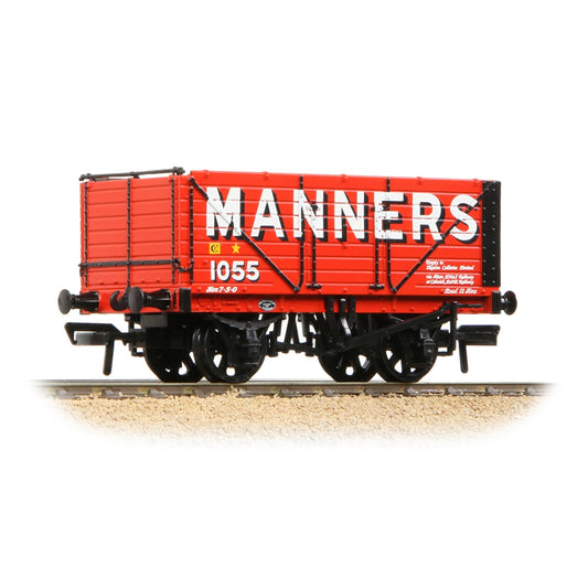 Bachmann Branchline 37-136 8 Plank End Door Wagon 'Manners' Red