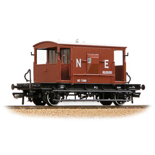 Bachmann Branchline 37-529C LNER 20T Brake Van LNER Bauxite