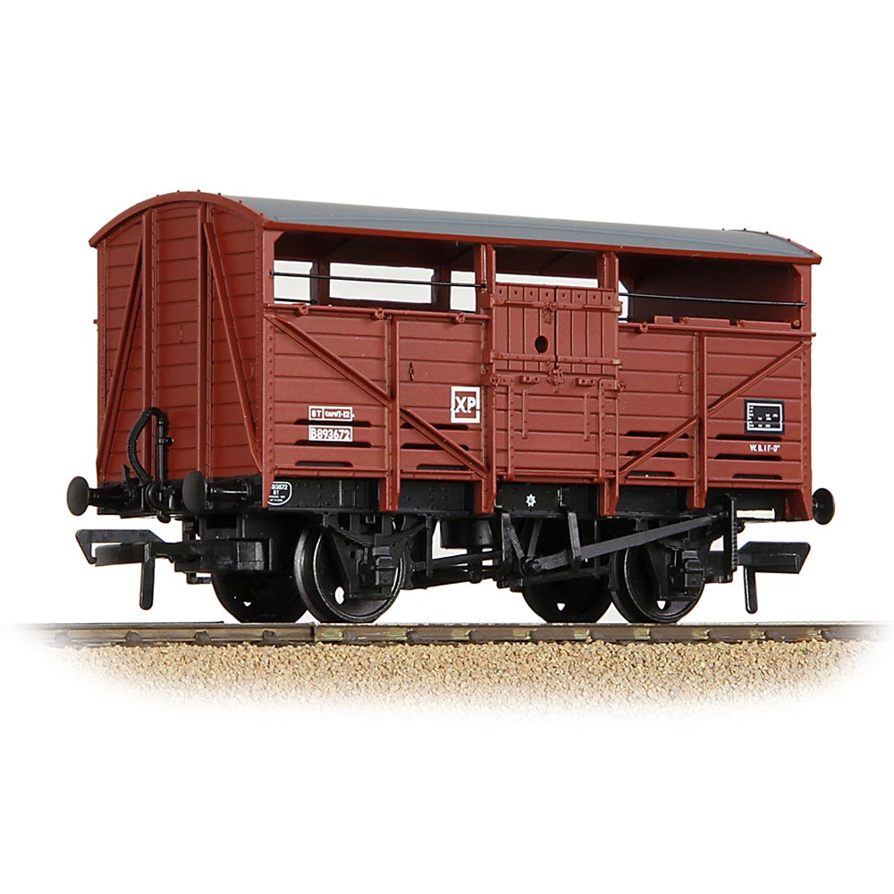 Bachmann Branchline 37-712D 8T Cattle Wagon BR Bauxite Late
