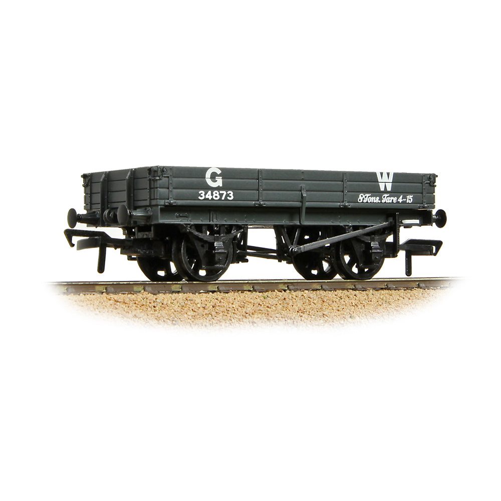 Bachmann Branchline 37-941A 3 Plank Wagon GWR Grey OO Gauge