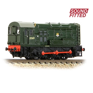 Graham Farish 371-013ASF Class 08 13269 BR Green (Early Emblem) N Gauge