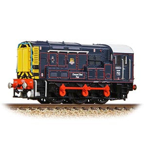 Graham Farish 371-015E Class 08 08833 'Liverpool Street Pilot' BR/GER Lined Blue (Early Em.)