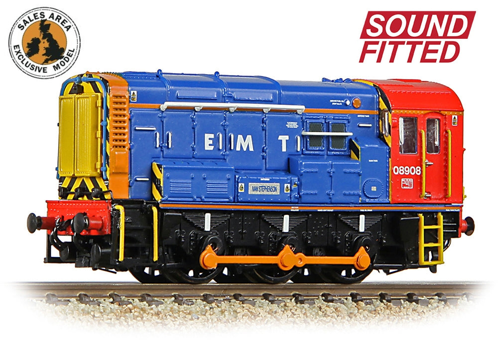 Graham Farish 371-016SDSF Class 08 08908 East Midlands Trains N Gauge