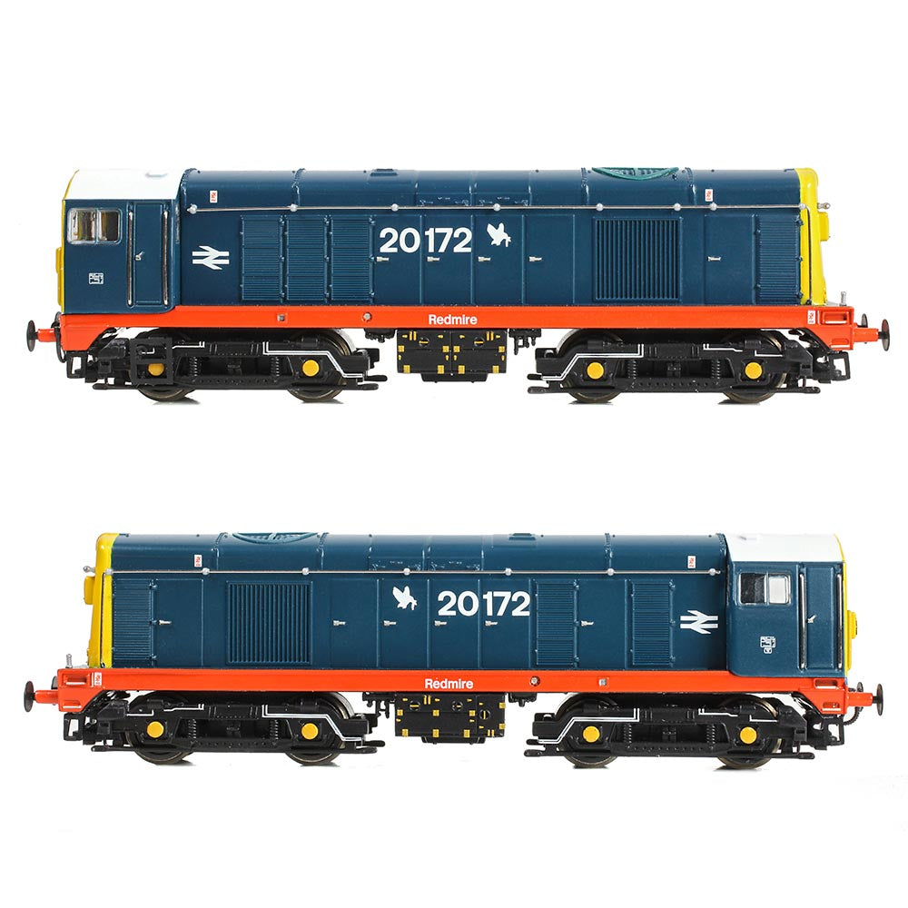 Graham Farish 371-042 Class 20/0 Headcode Box 20172 'Redmire' BR Blue (Red Solebar)