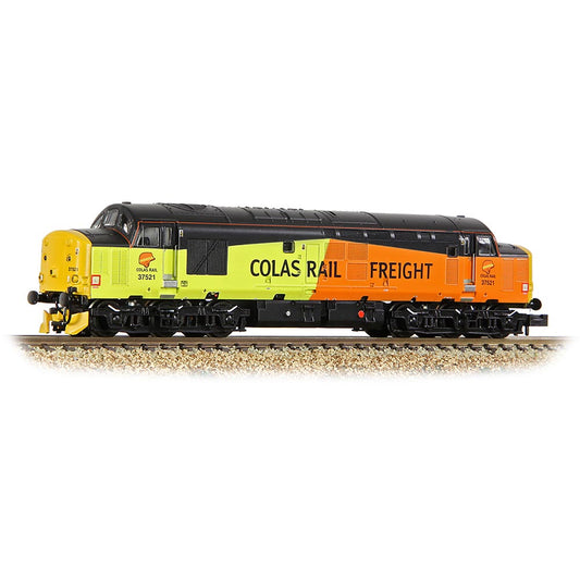 Graham Farish 371-173 Class 37/5 Refurbished 37521 Colas Rail Freight