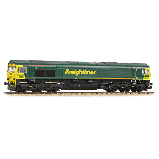 Graham Farish 371-385A Class 66/5 66515 Freightliner Green N Gauge