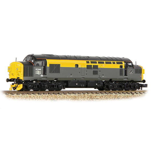Graham Farish 371-466A Class 37/0 Split Headcode 37046 BR Engineers Grey & Yellow