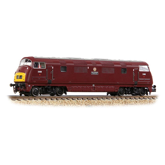 Graham Farish 371-600B Class 42 'Warship' D809 'Champion' BR Maroon (Small Yellow Panels)
