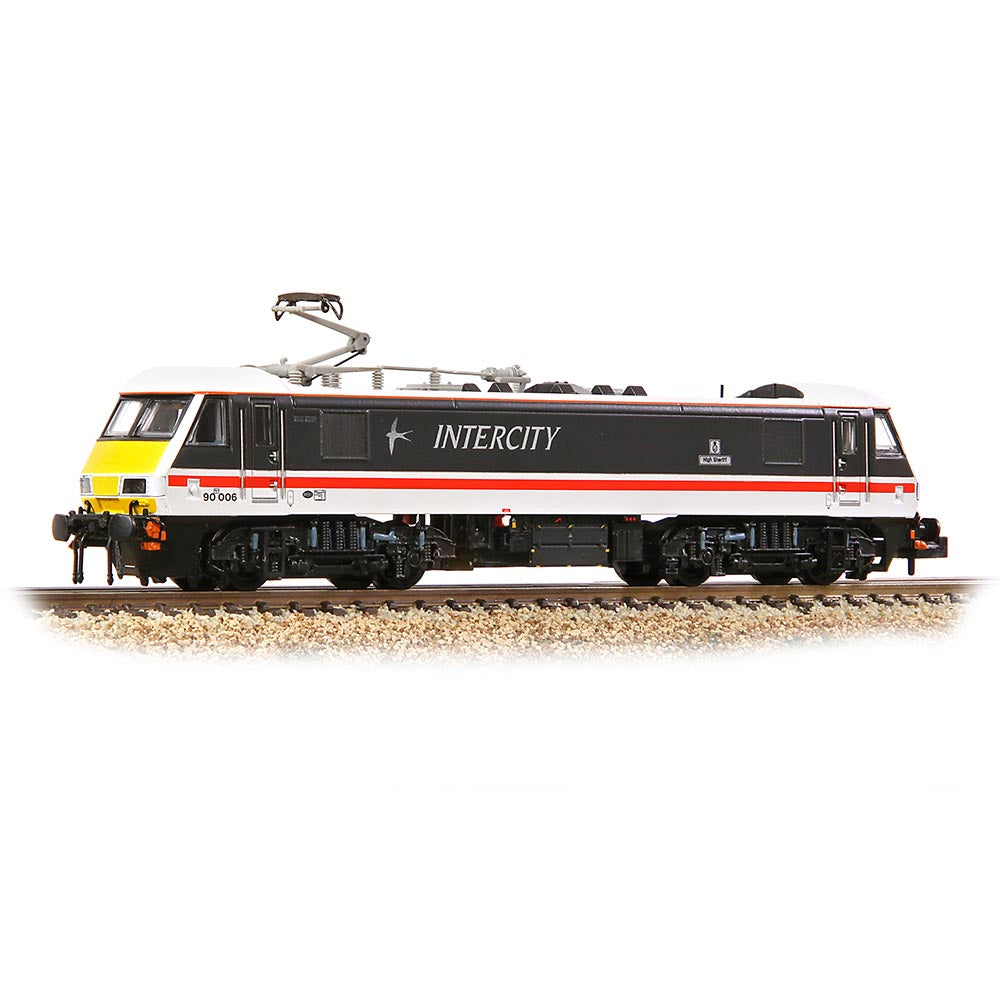 Graham Farish 371-780A Class 90/0 90006 'High Sheriff' BR InterCity (Swallow) N Gauge