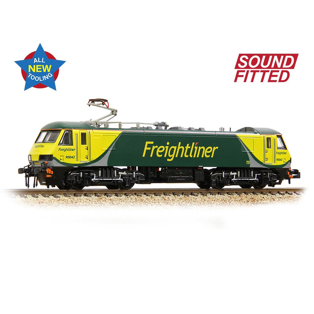 Graham Farish 371-790SF Class 90/0 90042 Freightliner 'PowerHaul'