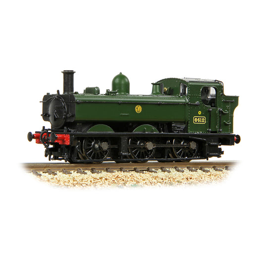 Graham Farish 371-990 GWR 64XX Pannier Tank 6412 GWR Green Shirtbutton Preserved