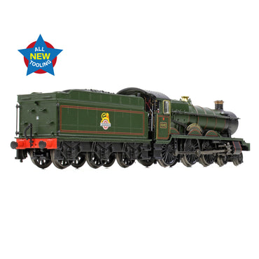 Graham Farish 372-010 GWR 49XX 'Hall' 4962 'Ragley Hall' BR Lined Green Early N