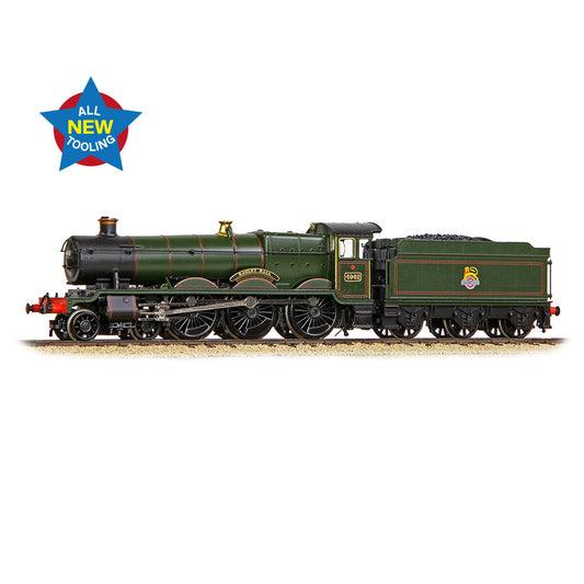 Graham Farish 372-010 GWR 49XX 'Hall' 4962 'Ragley Hall' BR Lined Green Early N