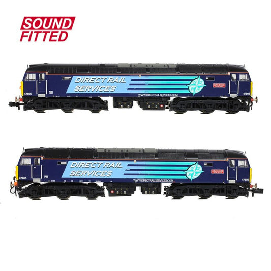 Graham Farish 372-252SF Class 47/4 47805 'John Scott' DRS Compass (Original) N Gauge
