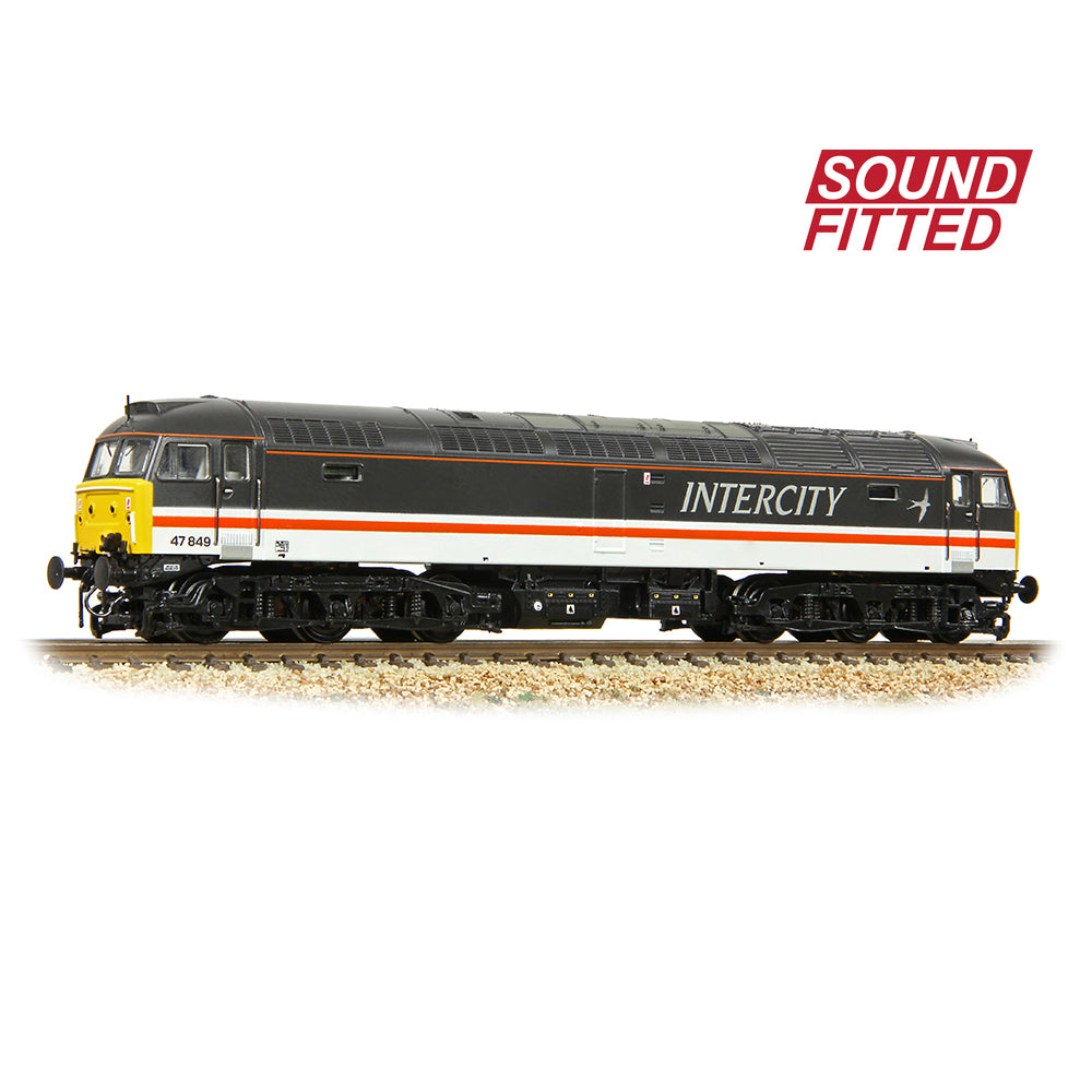 Graham Farish 372-266SF Class 47/4 47849 BR InterCity (Swallow) N Gauge
