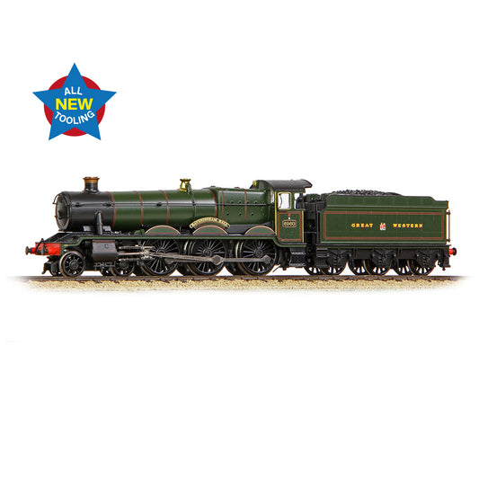 Graham Farish 372-450 GWR 6960 Raveningham Hall GWR Lined Green (GW Crest) N