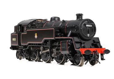 Bachmann 372-535A BR Standard 4MT Tank 80033 BR Lined Black Early Emblem N Gauge