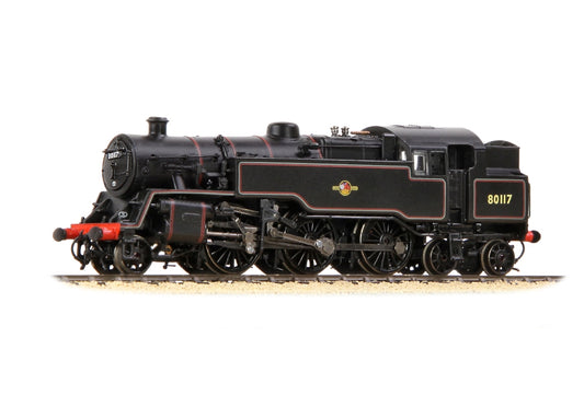 Bachmann 372-536A BR Standard 4MT Tank 80117 BR Lined Black (Late Crest) N Gauge