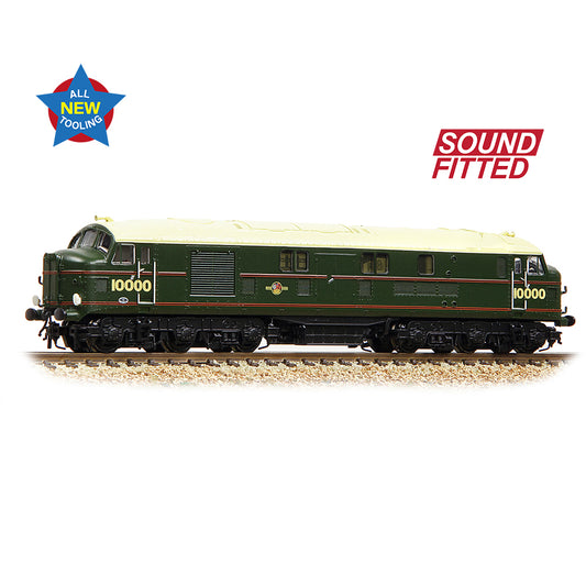 Graham Farish 372-916SF LMS 10000 BR Lined Green (Late Crest)