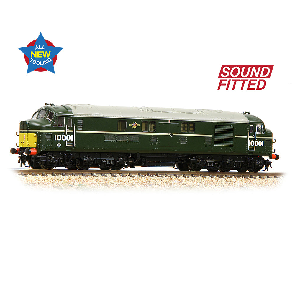 Graham Farish 372-918SF LMS 10001 BR Green (Small Yellow Panels)