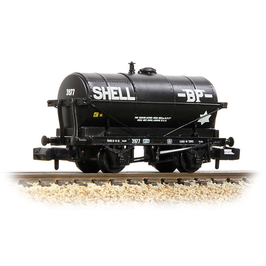 Graham Farish 373-660A 14T Tank Wagon 'Shell/BP' Black