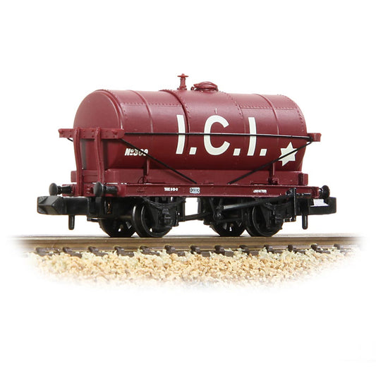 Graham Farish 373-682A 14T Tank Wagon 'ICI' Maroon