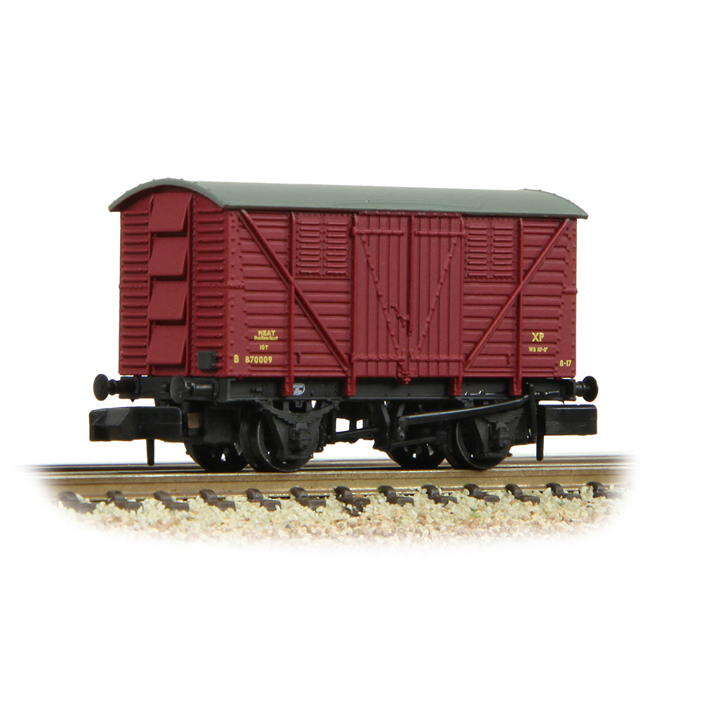Graham Farish 373-740A BR 10T Meat Van BR Crimson