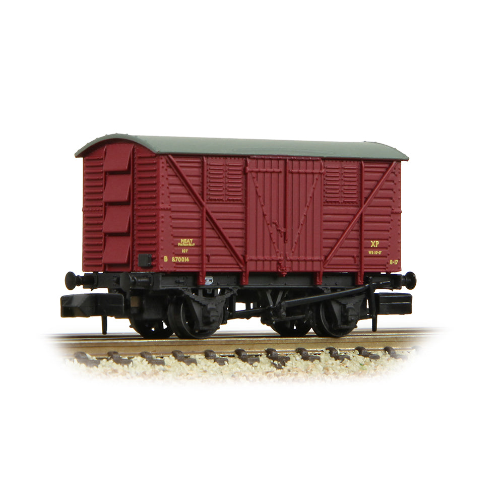 Graham Farish 373-740B BR 10T Meat Van BR Crimson