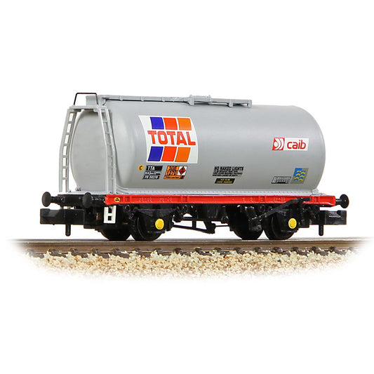 Graham Farish 373-788 BR 45T TTA Tank Wagon 'Total' Grey N Gauge