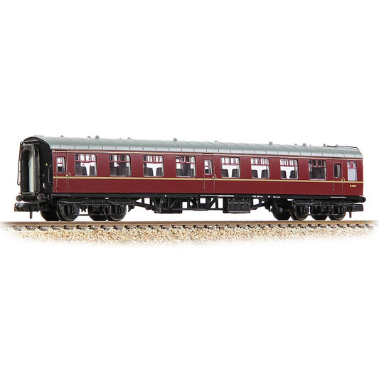 Graham Farish 374-012E BR Mk1 TSO Tourist Second Open BR Maroon N Gauge