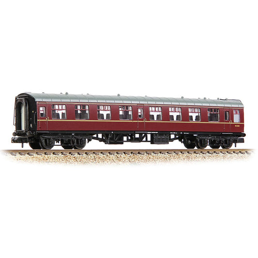 Graham Farish 374-012F BR Mk1 TSO Tourist Second Open BR Maroon N Gauge