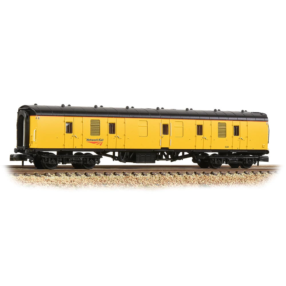 Graham Farish 374-040A BR Mk1 BG Brake Gangwayed Generator Van Network Rail Yellow