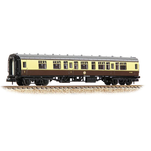 Graham Farish 374-256B BR Mk1 CK Composite Corridor BR (WR) Chocolate & Cream N Gauge