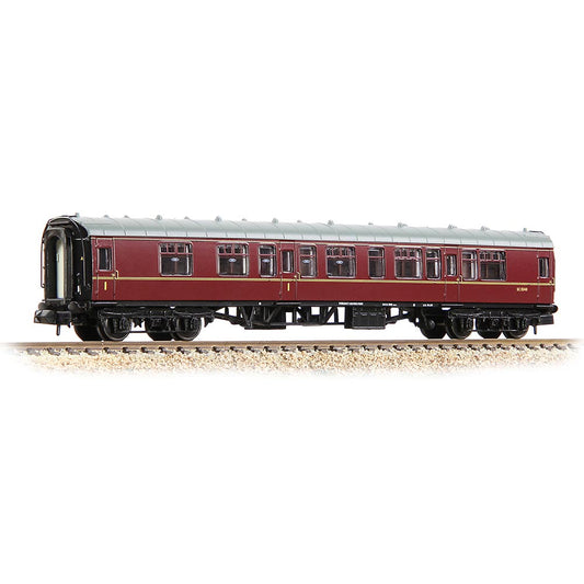 Graham Farish 374-257E BR Mk1 CK Composite Corridor BR Maroon N Gauge