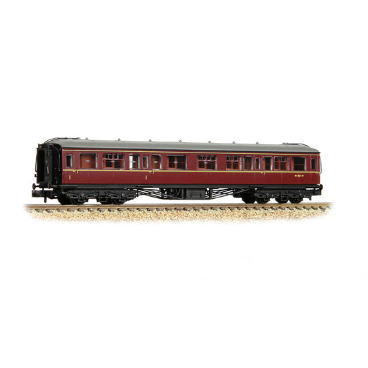 Graham Farish 374-562A GWR Hawksworth Composite Corridor BR Maroon