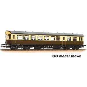 Graham Farish 374-614 GWR Hawksworth Auto-Trailer BR (WR) Chocolate & Cream