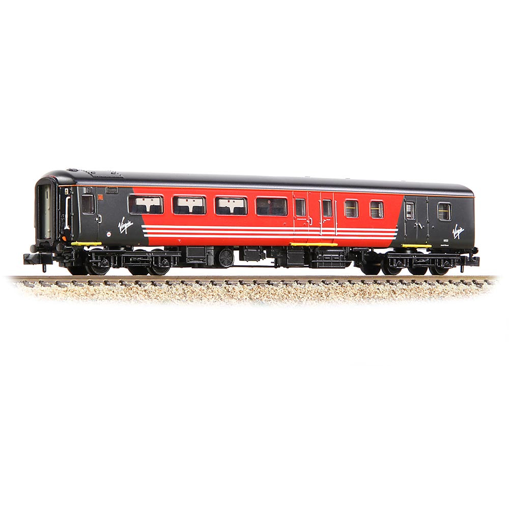 Graham Farish 374-694 BR Mk2F BSO Brake Second Open Virgin Trains (Original)