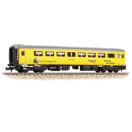 Graham Farish 374-740 BR Mk2F TSO Tourist Second Open Network Rail Yellow